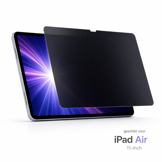 Brosendaal privacy filter op een iPad Air 11 inch
