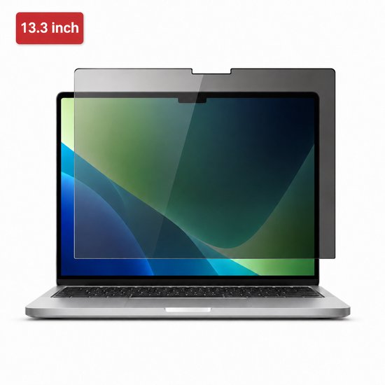 Brosendaal privacy filter op een MacBook 13.3 inch