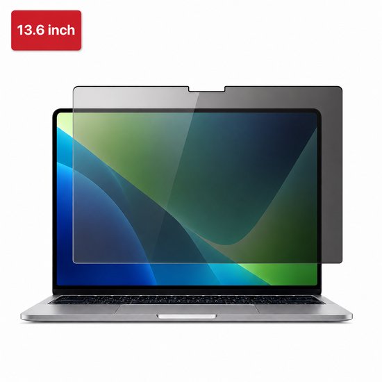 Brosendaal privacy filter op een MacBook 13.6 inch