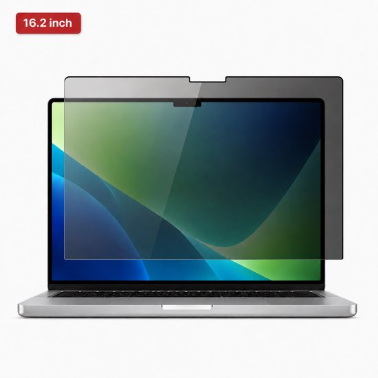 Brosendaal privacy filter op een MacBook Pro 16 inch